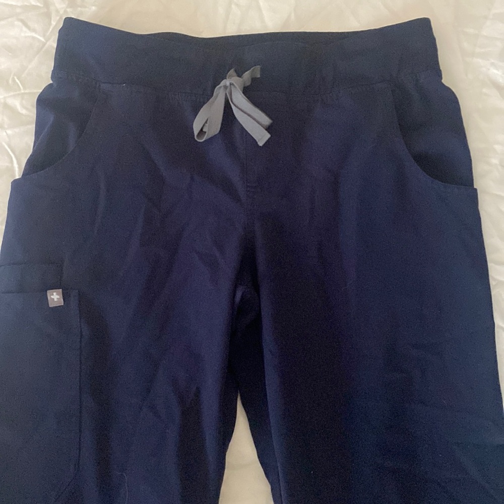 Figs Navy Blue Kade Scrub Pants